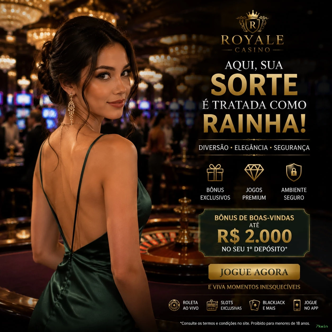 Roleta Ao Vivo 7kwin